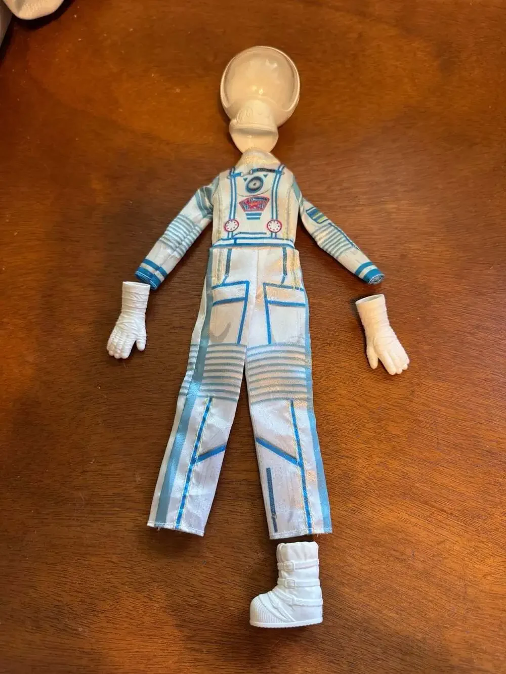 BARBIE DOLL CLOTHES JUMPSUIT PANTS UNIFORM ASTRONAUT CAREER FASHION STYLE CB